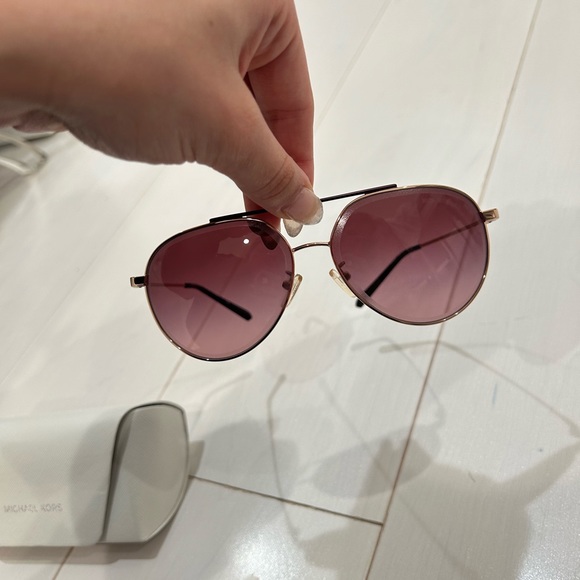 Vintage Michael Kors Burgundy sunglasses